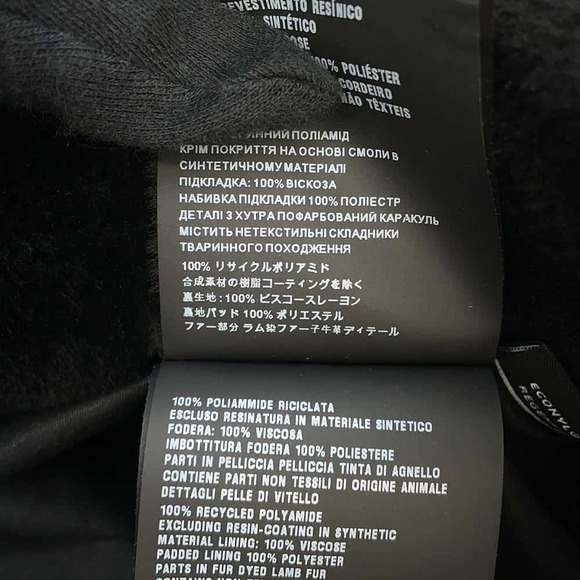 Prada Bucket Hat Re Nylon Shearling Black - Picture 14 of 15